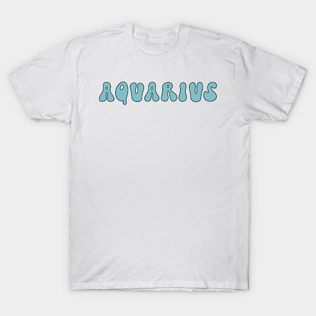 Aquarius T-Shirt by Walt crystals